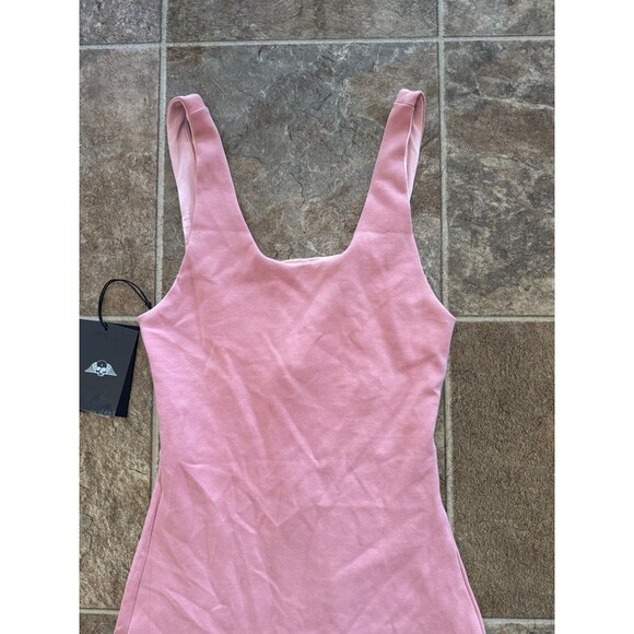 Civil Regime No Tomorrow Interlock One Piece Bodysuit Pink Size Small - Picture 4 of 12